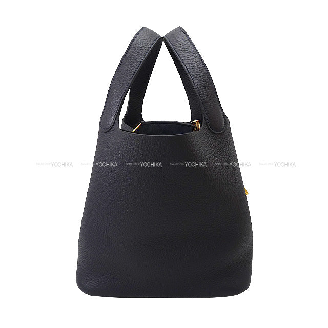 HERMES Handbag Picotin Lock 22 MM Caban Taurillon Clemence Gold HW Stamp K[BRAND NEW][Authentic]