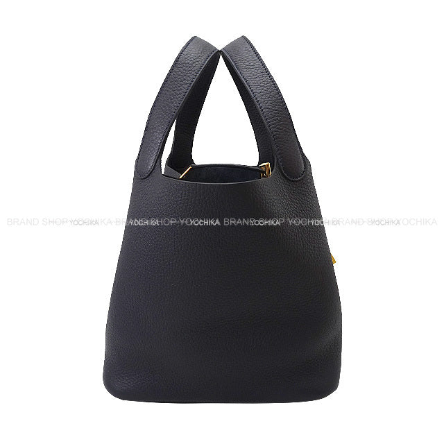 HERMES Handbag Picotin Lock 22 MM Caban Taurillon Clemence Gold HW Stamp K[BRAND NEW][Authentic]