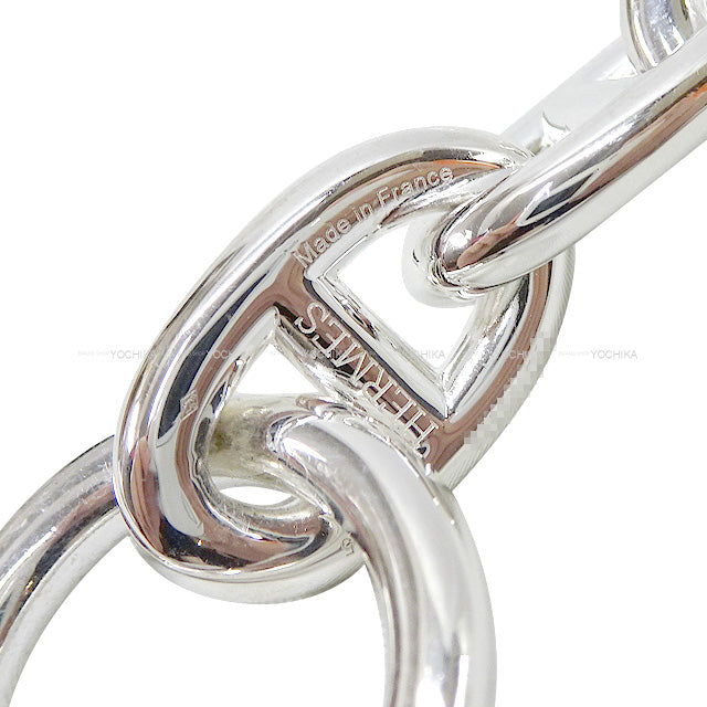 HERMES bracelet Chaine D'ancre MM 17links Silver925[EXCELLENT][Authentic]