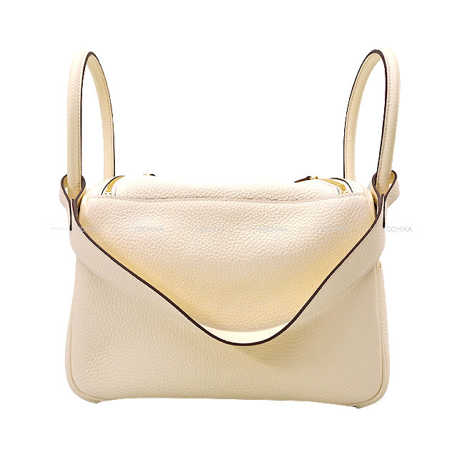[Pre-loved] HERMES Shoulder bag Lindy 26 Nata Epsom Souple Gold HW Stamp Z[LIKE NEW][Authentic]