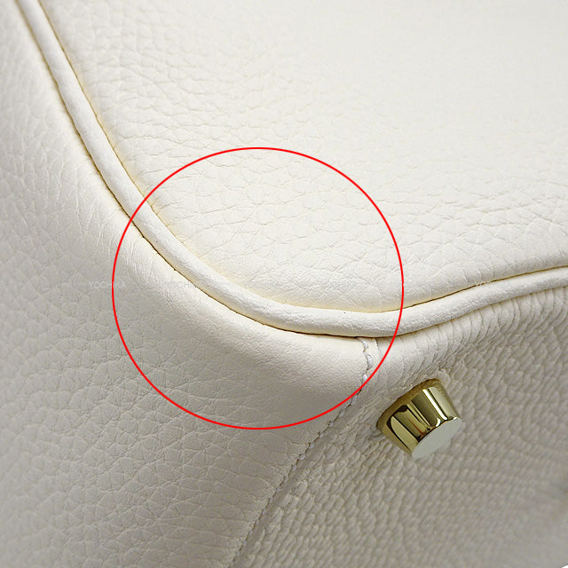 [Pre-loved] HERMES Shoulder bag Lindy 26 Nata Epsom Souple Gold HW Stamp Z[LIKE NEW][Authentic]