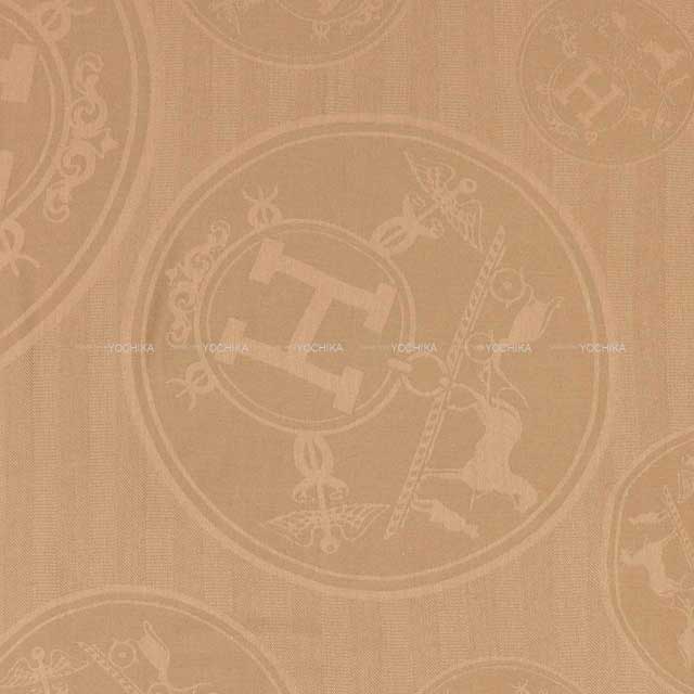 HERMES Stall Stall New Libris Kraft Cashmere/Silk[EXCELLENT][Authentic]