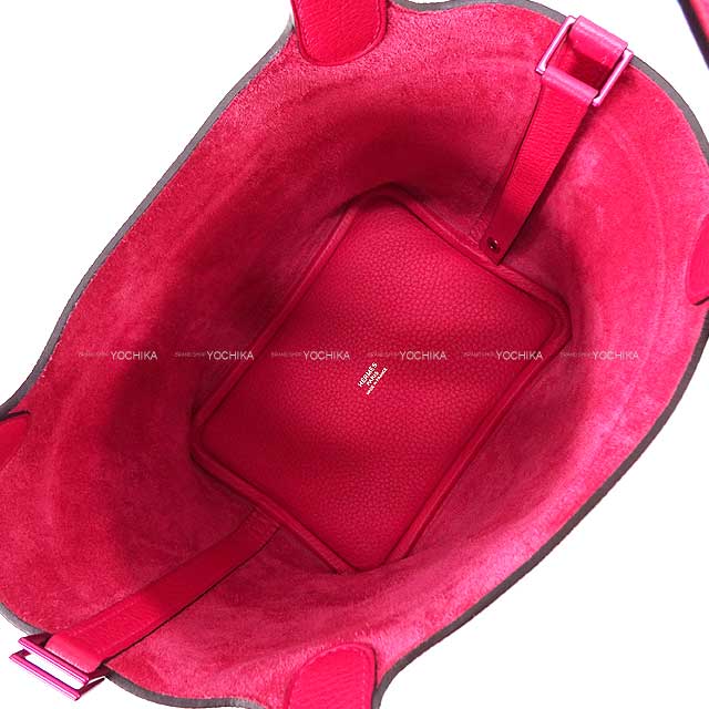 HERMES Handbag Picotin Lock 18 PM Monochrome SO PINK Rose Mexicoe Taurillon Clemence Mat Pink HW Stamp B[EXCELLENT][Authentic]