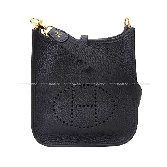 HERMES Shoulder bag Evelyne 16 TPM Caban Taurillon Clemence Gold HW Stamp W[BRAND NEW][Authentic]