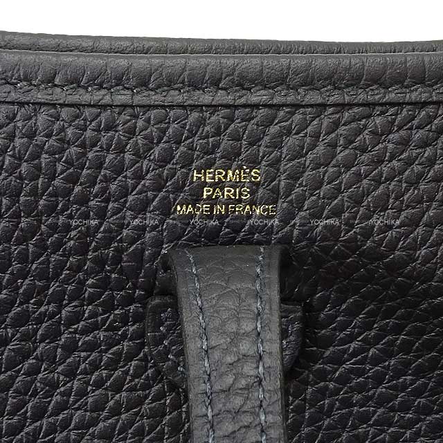 HERMES Shoulder bag Evelyne 16 TPM Caban Taurillon Clemence Gold HW Stamp W[BRAND NEW][Authentic]