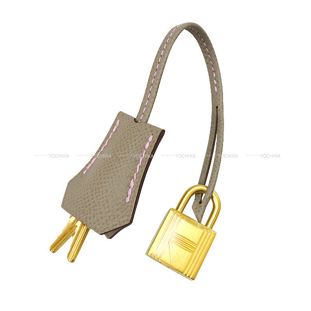 HERMES Handbag Birkin25 Sellier Personal Order Mauve sylvestre/Gris Asphalte Ever Grain Mat Gold HW Stamp U[BRAND NEW][Authentic]