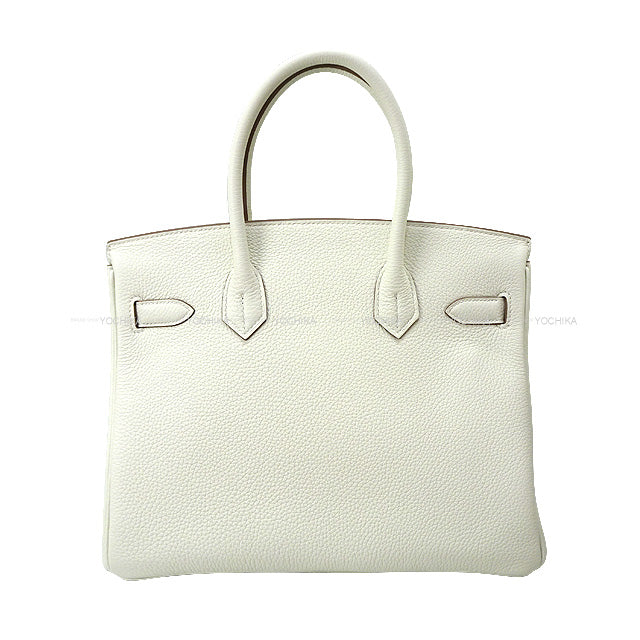 HERMES Handbag Birkin30 Mushroom Veau Togo Gold HW Stamp B[BRAND NEW][Authentic]