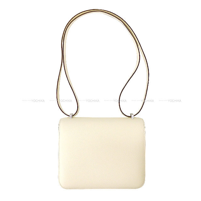 HERMES Shoulder bag Constance 3 18 Miroir Nata/Lime Ever Grain/Lacquer Lacquer Stamp B[BRAND NEW][Authentic]