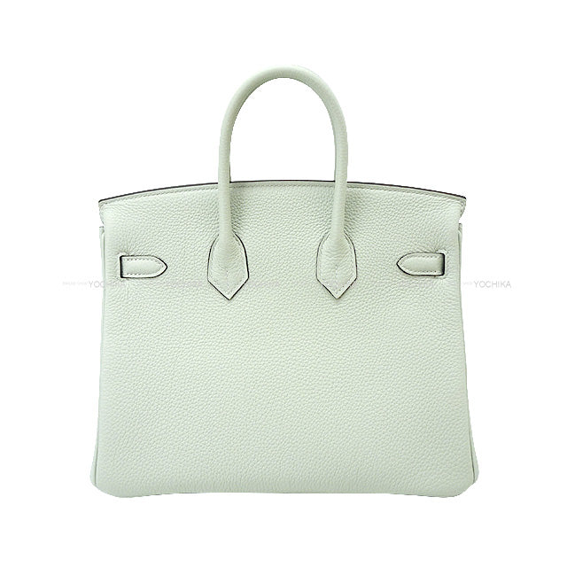 HERMES Handbag Birkin25 Gris Neve Veau Togo Silver HW Stamp B[BRAND NEW][Authentic]