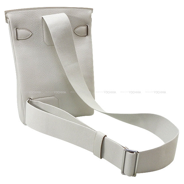 Shoulder bag Hac a Dos PM New Gris Perle Veau Jonathan Silver HW Stamp B[EXCELLENT][Authentic]