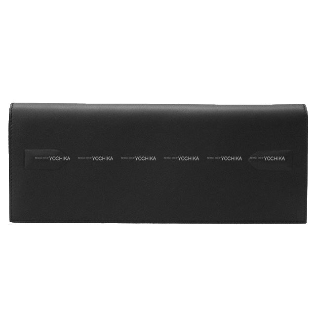 HERMES Clutch bag Pochette Birkin shadow Noir (Black) Evercalf Stamp B[BRAND NEW][Authentic]