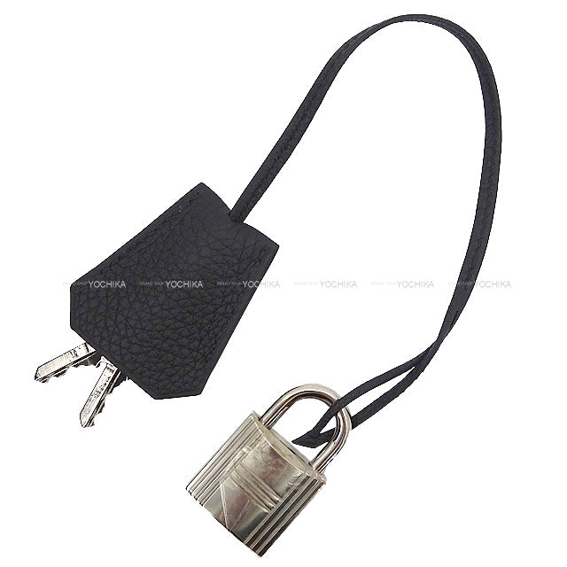 HERMES Handbag Haut a Courroies 40 Bicolor Bleu Nuit/Noir (Black) Veau Jonathan Silver HW Stamp C[EXCELLENT][Authentic]