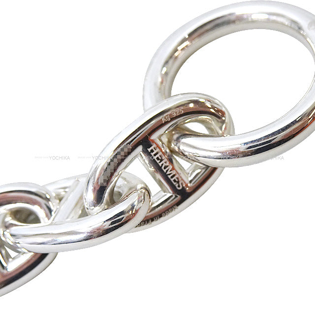 HERMES bracelet Chaine D'ancre MM 15links Silver Silver925 Silver HW[EXCELLENT][Authentic]