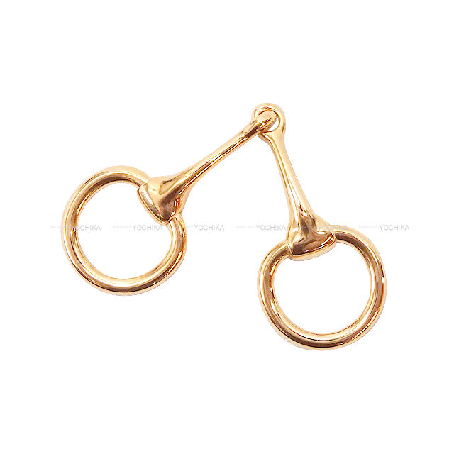 HERMES Scarf ring for Twilly Mini Mors Rose Gold Rose Gold HW[EXCELLENT][Authentic]