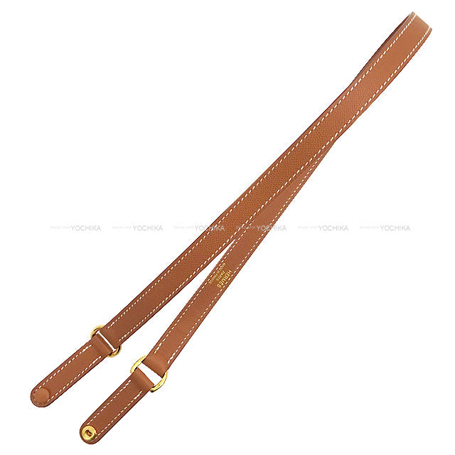 HERMES Clutch bag 2WAY Kelly Elan Gold Natural Graine Gold HW Stamp B[BRAND NEW][Authentic]