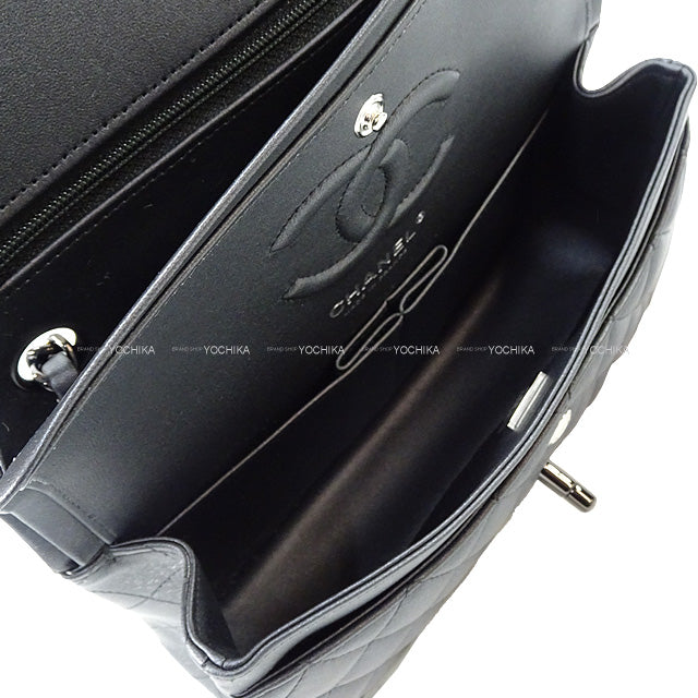 2024 Cruise CHANEL Shoulder bag Matrasse 23 COCO mark W flap SO BLACK Chain Noir (Black) Black HW A01113[BRAND NEW][Authentic]