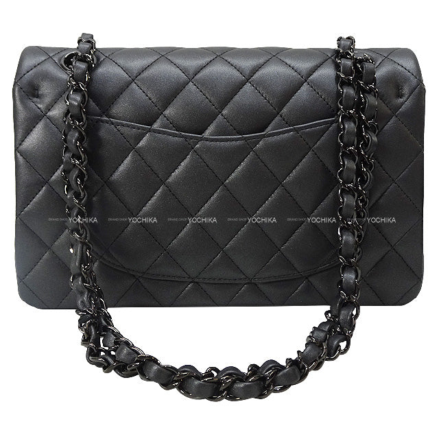 2024 Cruise CHANEL Shoulder bag Matrasse 23 COCO mark W flap SO BLACK Chain Noir (Black) Black HW A01113[BRAND NEW][Authentic]