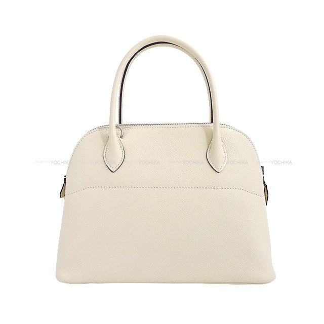 HERMES Shoulder bag Bolide27 Nata Ever Grain Silver HW Stamp B[BRAND NEW][Authentic]