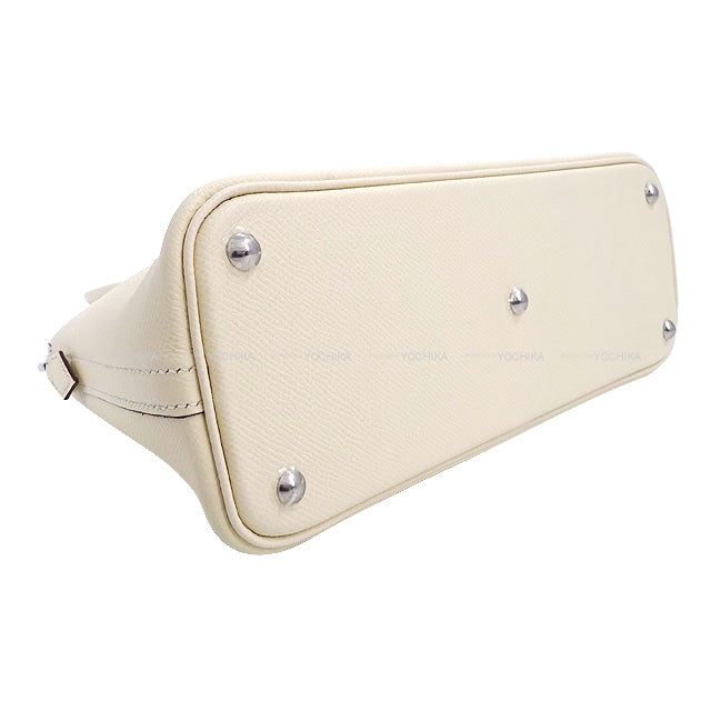 HERMES Shoulder bag Bolide27 Nata Ever Grain Silver HW Stamp B[BRAND NEW][Authentic]