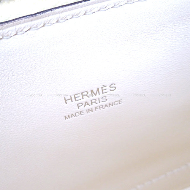 HERMES Shoulder bag Bolide27 Nata Ever Grain Silver HW Stamp B[BRAND NEW][Authentic]