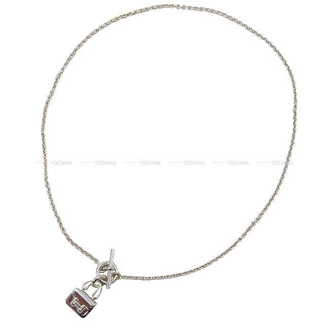 HERMES necklace Amulettes Constance pendant Silver925[EXCELLENT][Authentic]