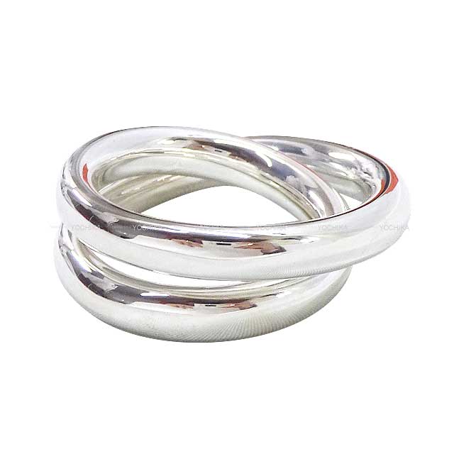 HERMES ring Vertige #53 Silver Silver925[EXCELLENT][Authentic]