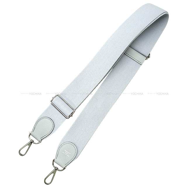 HERMES Shoulder bag Evelyne 29 PM Bleu Pale Taurillon Clemence Silver HW Stamp W[ALMOST NEW][Authentic]