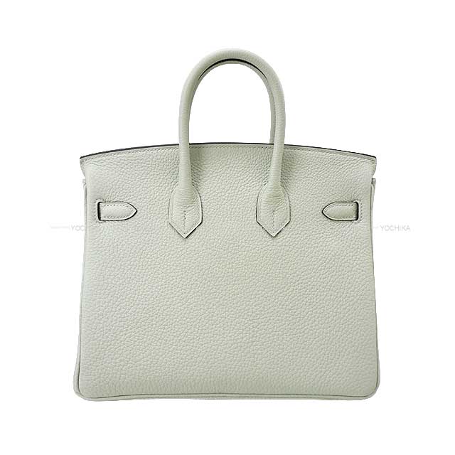 HERMES Handbag Birkin25 Gris Neve Veau Togo Gold HW Stamp B[BRAND NEW][Authentic]