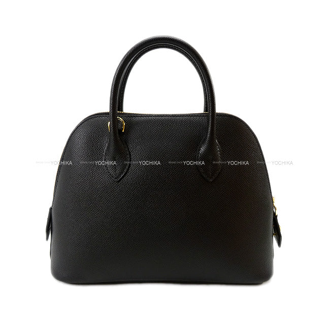 HERMES Shoulder bag Bolide1923 25 Noir (Black) Ever Grain Gold HW Stamp U[BRAND NEW][Authentic]