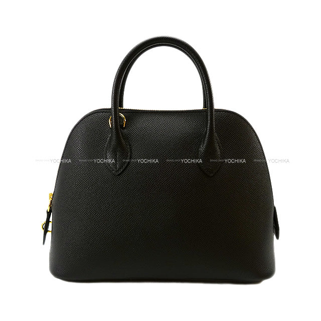 HERMES Shoulder bag Bolide1923 25 Noir (Black) Ever Grain Gold HW Stamp U[BRAND NEW][Authentic]