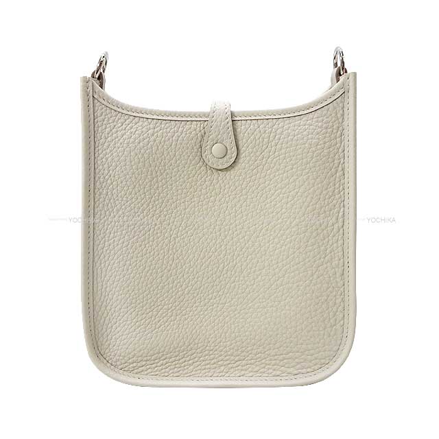 HERMES Shoulder bag Evelyne 16 TPM Beton Taurillon Clemence Silver HW Stamp K[BRAND NEW][Authentic]