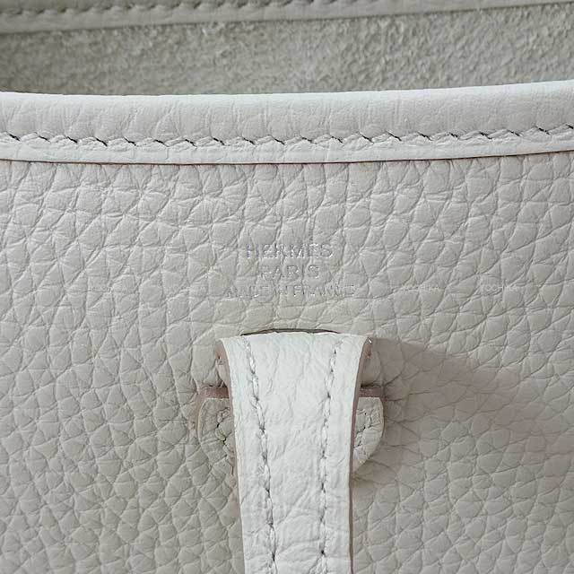 HERMES Shoulder bag Evelyne 16 TPM Beton Taurillon Clemence Silver HW Stamp K[BRAND NEW][Authentic]