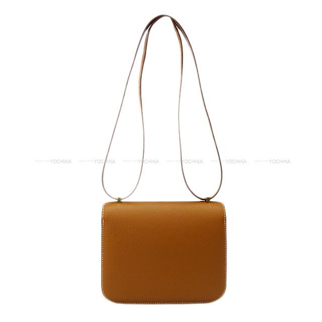 HERMES Shoulder bag Constance 3 18 Miroir Gold Ever Grain Gold HW Stamp B[BRAND NEW][Authentic]