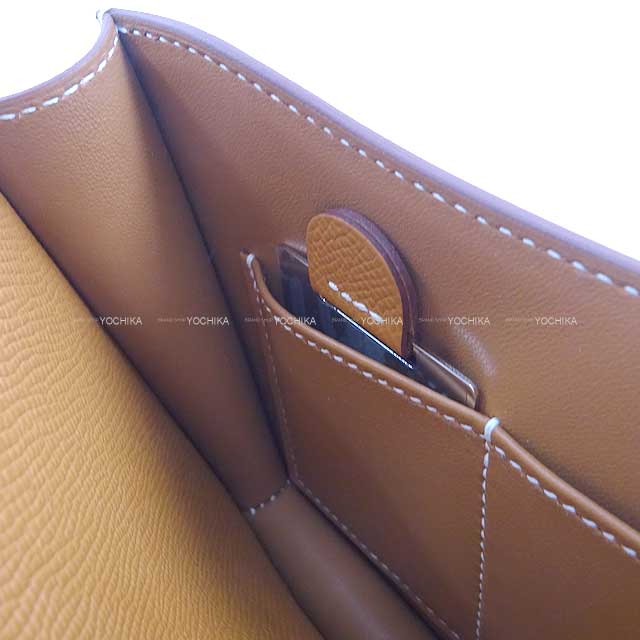 HERMES Shoulder bag Constance 3 18 Miroir Gold Ever Grain Gold HW Stamp B[BRAND NEW][Authentic]