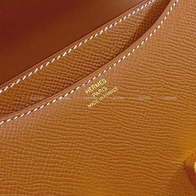 HERMES Shoulder bag Constance 3 18 Miroir Gold Ever Grain Gold HW Stamp B[BRAND NEW][Authentic]