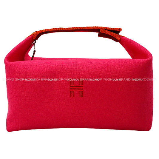 HERMES Handbag Bride a Brac GMHibiscus Toile H Silver HW[EXCELLENT][Authentic]