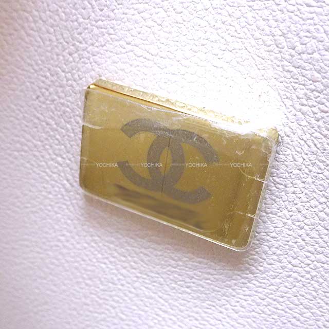 CHANEL Shoulder bag Matelasse 23 COCO Mark W Flap Chain Beige Graind Calf(Caviarskin) Champagne Gold HW A01113[EXCELLENT][Authentic]