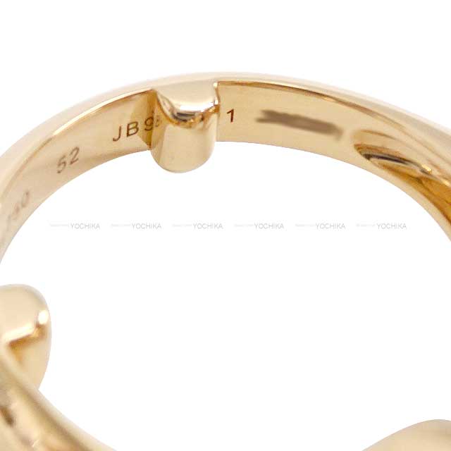 Van Cleef & Arpels ring De Papillon Entre les Doigts #52 Pink gold K18PG/Mother of Pearl/Diamond0.99ct Rose Gold HW[EXCELLENT][Authentic]