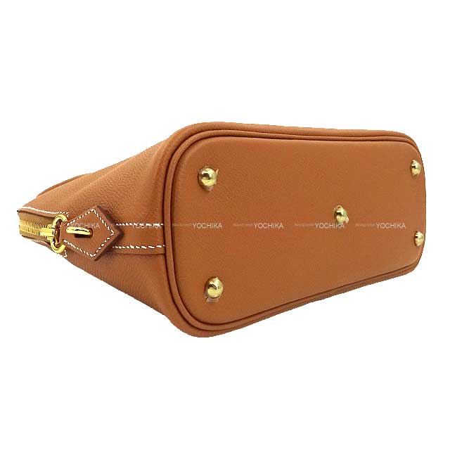 HERMES Shoulder bag Bolide1923 25 Sangles Caval Gold Ever Grain Gold HW Stamp B[BRAND NEW][Authentic]