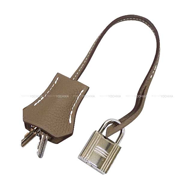 [Pre-loved] HERMES Shoulder bag Kelly32 Retourne Etoupe Veau Jonathan Silver HW Stamp A[LIKE NEW][Authentic]