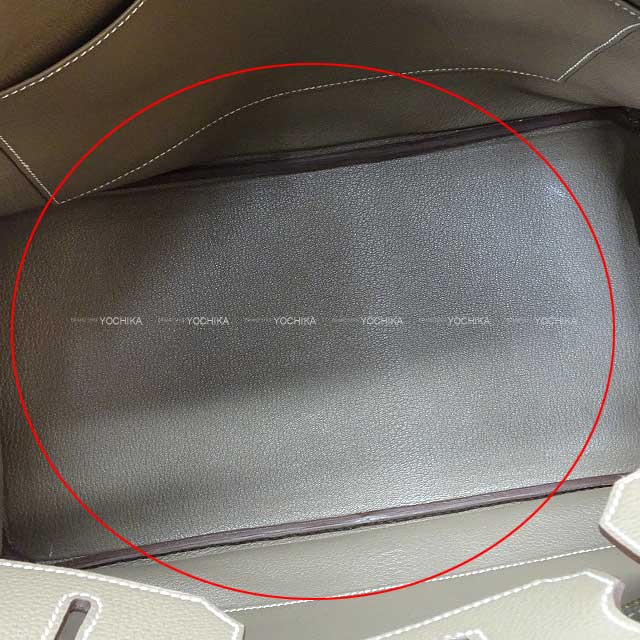 [Pre-loved] HERMES Handbag Birkin35 Etoupe Veau Jonathan Gold HW Stamp X[LIKE NEW][Authentic]