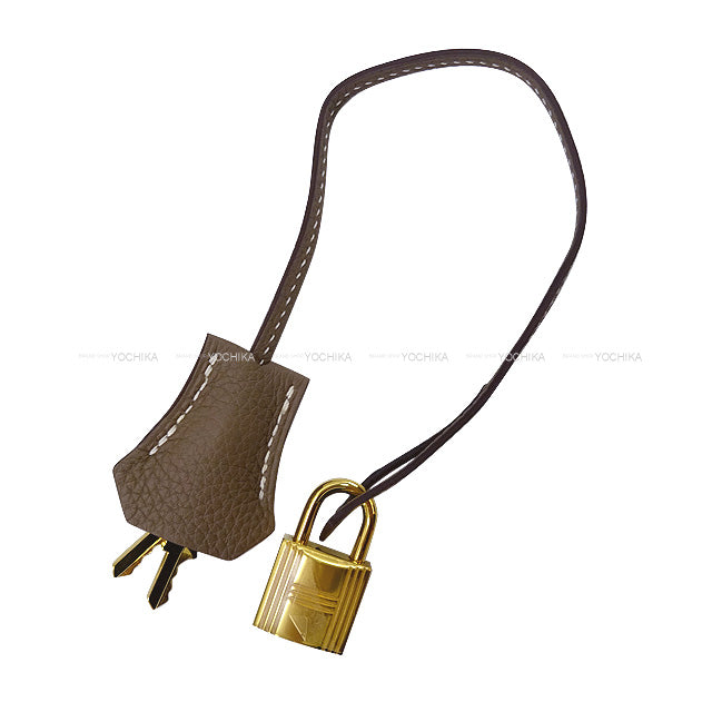 [Pre-loved] HERMES Handbag Birkin35 Etoupe Veau Jonathan Gold HW Stamp X[LIKE NEW][Authentic]