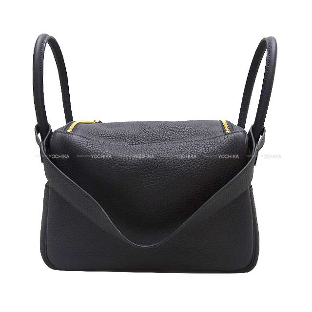 HERMES Shoulder bag Lindy 26 Caban Epsom Souple Gold HW Stamp U[EXCELLENT][Authentic]