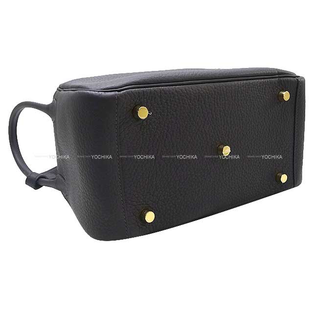 HERMES Shoulder bag Lindy 26 Caban Epsom Souple Gold HW Stamp U[EXCELLENT][Authentic]