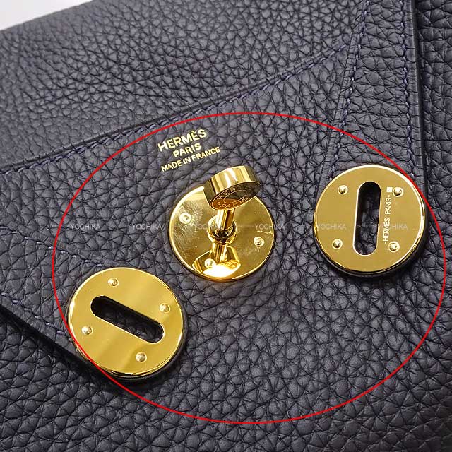 HERMES Shoulder bag Lindy 26 Caban Epsom Souple Gold HW Stamp U[EXCELLENT][Authentic]