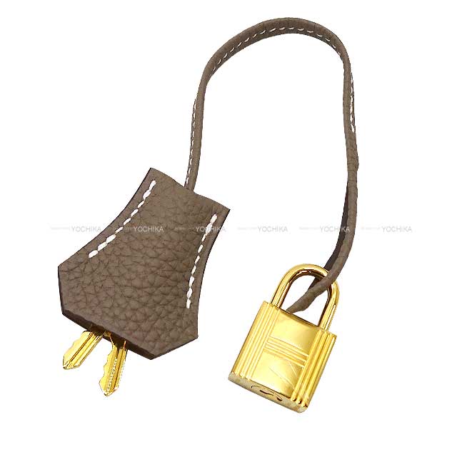 [Pre-loved] HERMES Shoulder bag Kelly28 Retourne Etoupe Veau Jonathan Gold HW Stamp C[LIKE NEW][Authentic]