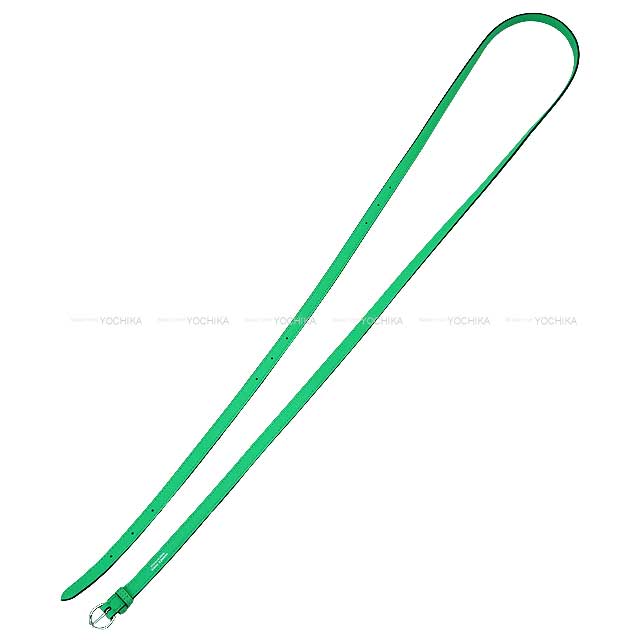 HERMES Shoulder bag Sac 24/24 21 Mini Verso Vert comics/Vert Fizz Veau Tadelakt/Evercalf Silver HW Stamp B[BRAND NEW][Authentic]