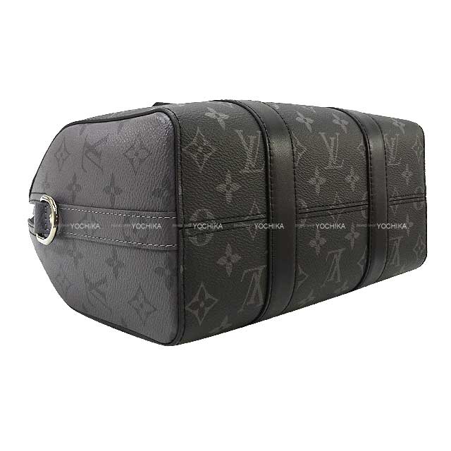 LOUIS VUITTON Shoulder bag City keepall Monogram Eclipse Silver HW M45936[EXCELLENT][Authentic]