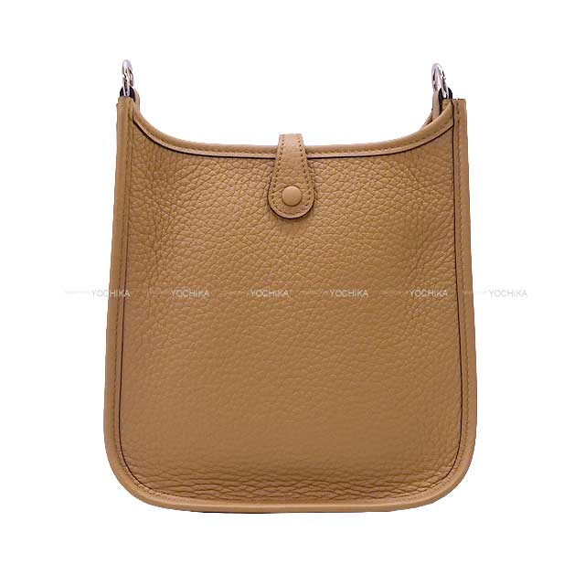 HERMES Shoulder bag Evelyne 16 TPM Amazon Maxi Quadrille Chai/Biscuit/Rouge H/Bleu Billard Taurillon Clemence Silver HW Stamp U[BRAND NEW][Authentic]