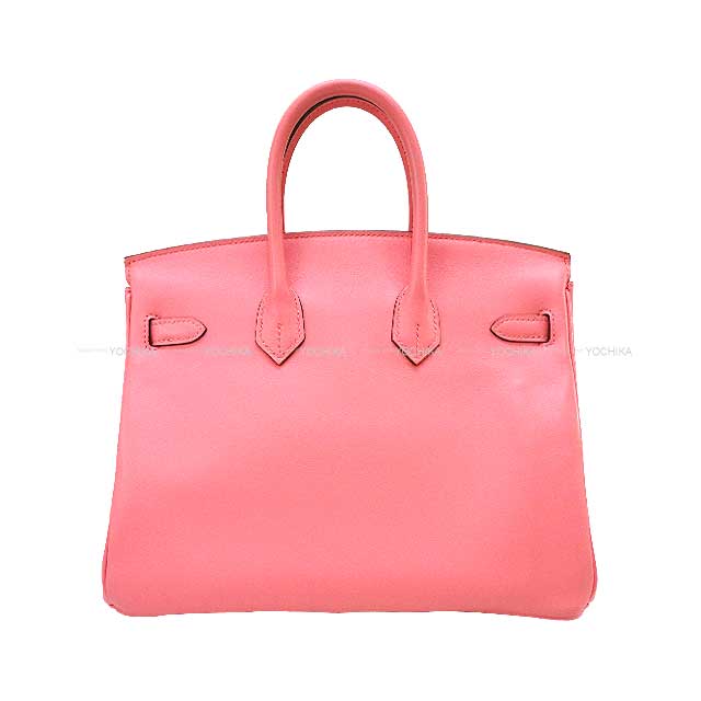 [Pre-loved] HERMES Handbag Birkin25 Rose D'ete Evercalf Silver HW Stamp Y[LIKE NEW][Authentic]